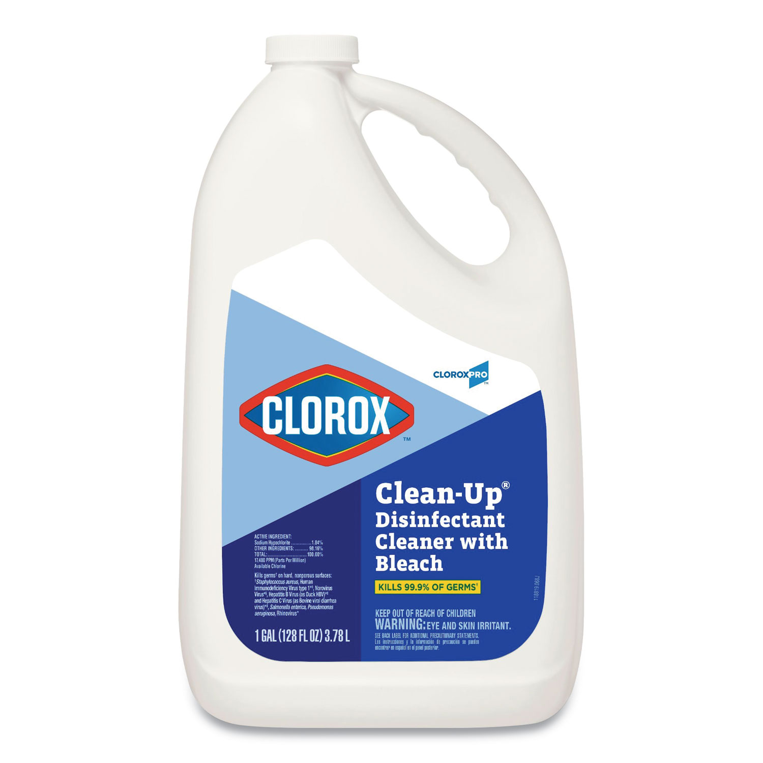 Clean-Up Cleaner + Bleach, 32 oz Spray Bottle, Fresh Scent, 9/Carton -  Office Express Office Products