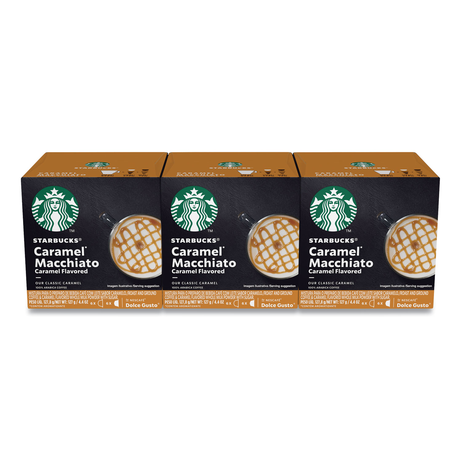 Illustrative Editorial Shot Starbucks Caramel Macchiato Coffee Capsules –  Stock Editorial Photo © fadhli.adnan19@gmail.com #384522290