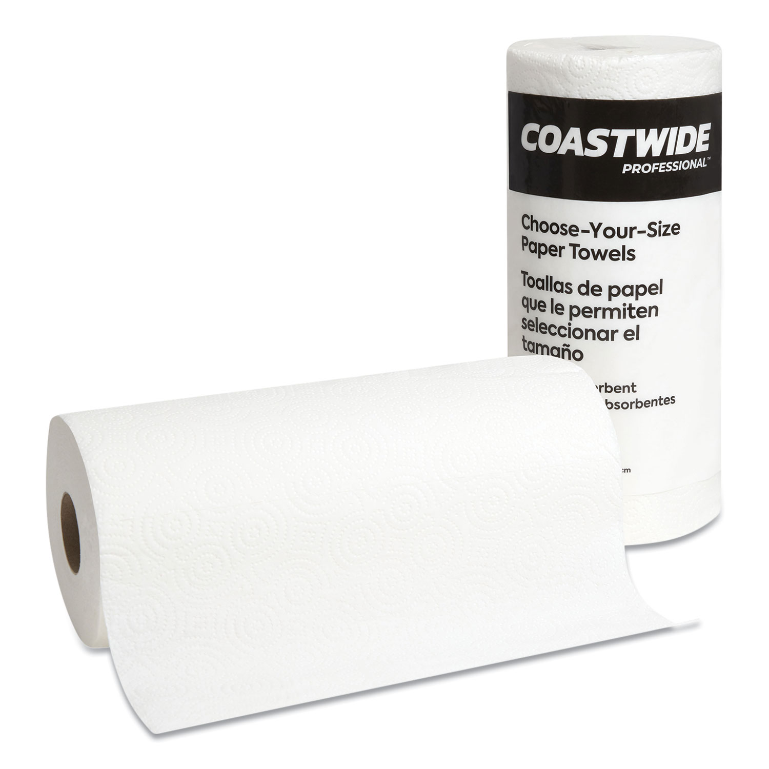 Choose-Your-Size Kitchen Roll Paper Towels, 2-Ply, 27.9 x 15.2, 128 Sheets/Roll, 15 Rolls/Carton Choose-Your-Size Kitchen Roll Paper Towels, 2-Ply, 27.9 x 15.2, 128 Sheets/Roll, 15 Rolls/Carton