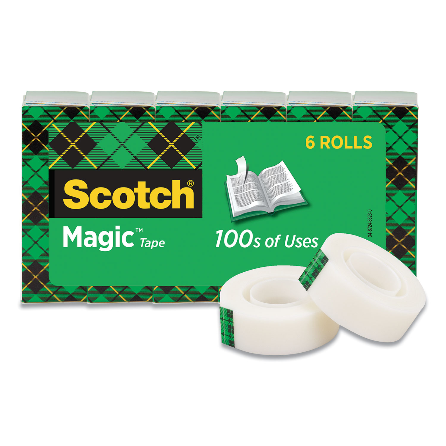Magic Tape Refill by Scotch® MMM810S6 | OnTimeSupplies.com Magic Tape Refill by Scotch® MMM810S6 | OnTimeSupplies.com