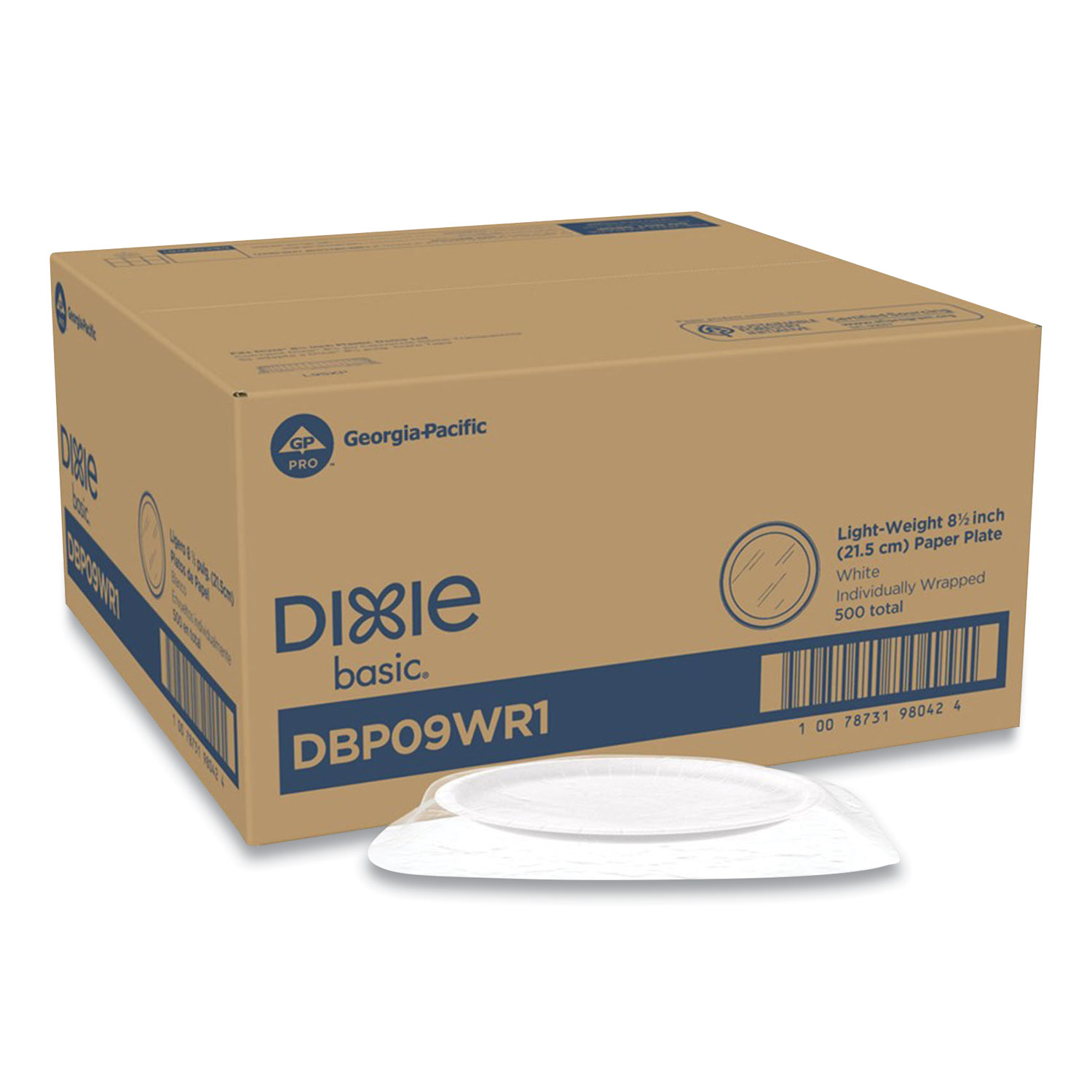 White Paper Plates, 8.5 White Paper Plates, 8.5