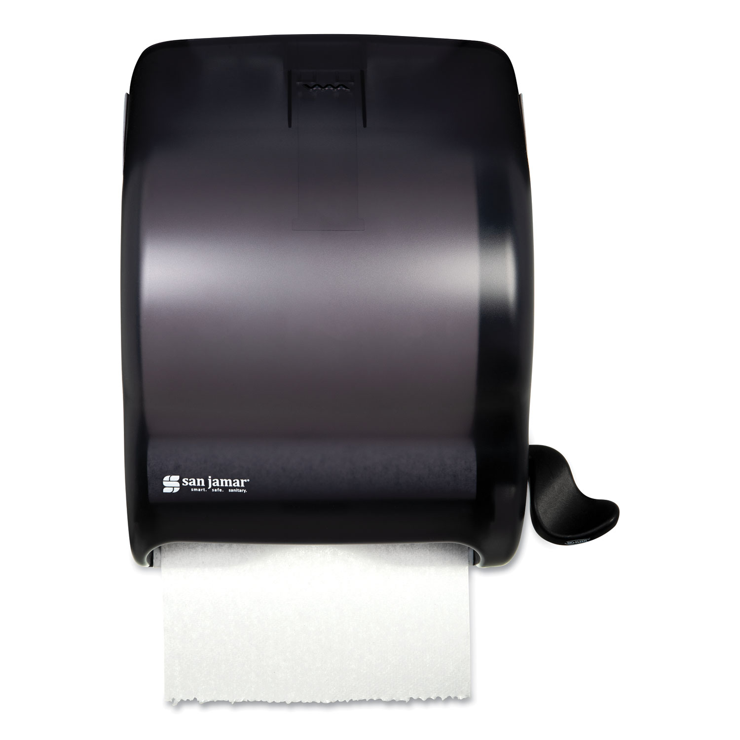 Elements Matt Black Toilet Roll Holder