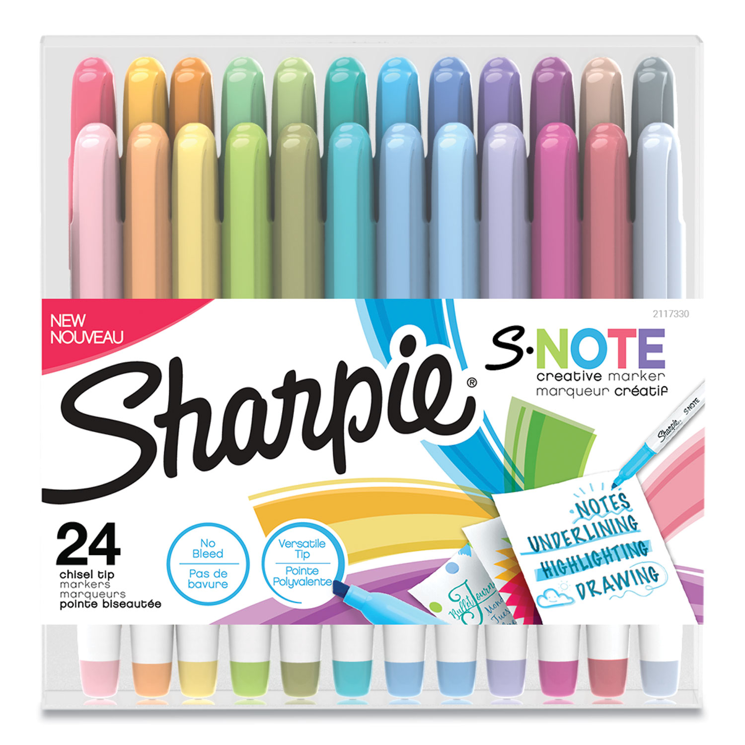 Color Sharpie Markers Chisel Point Markers Assorted 8 Pack Sharpie