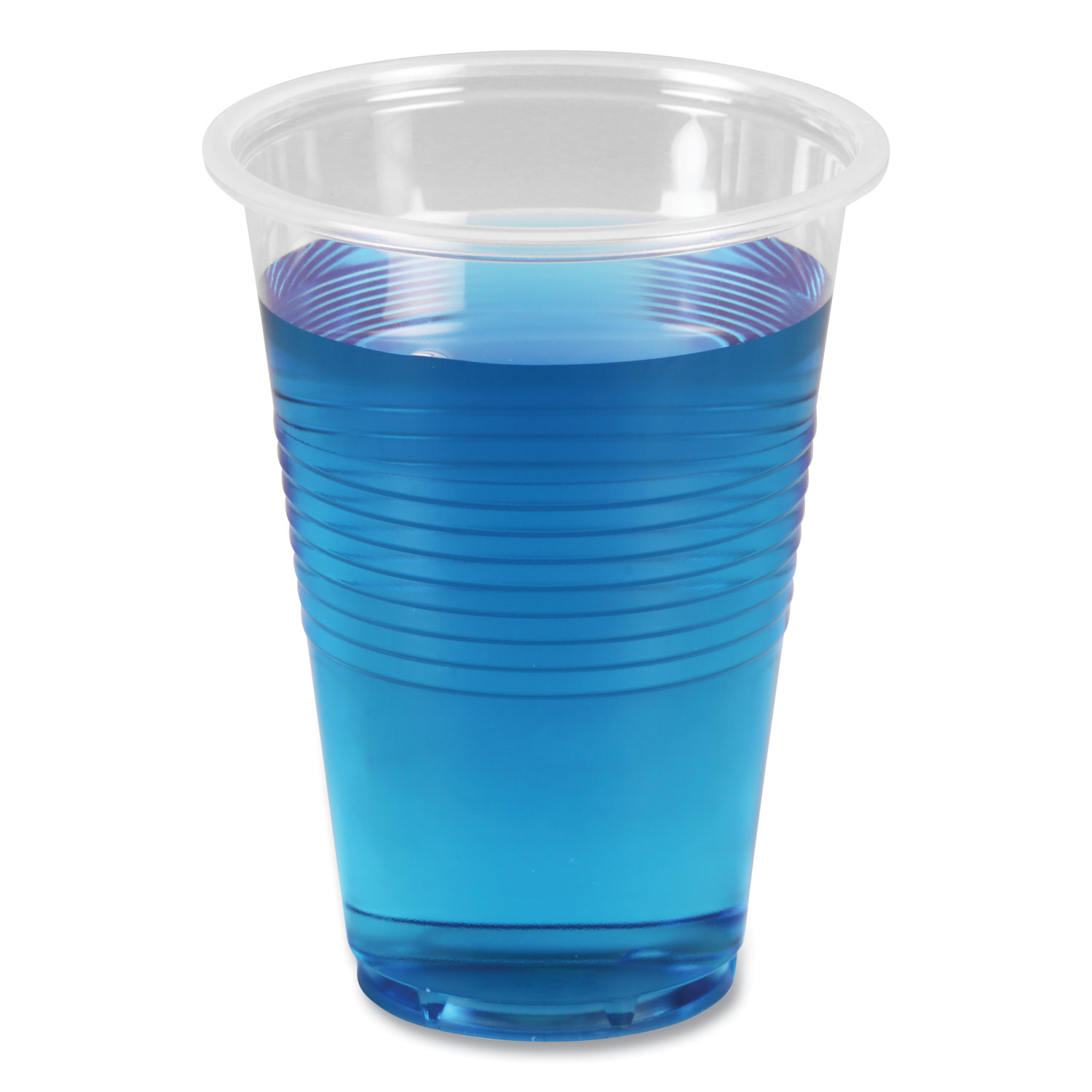 Box of 1000 x 7oz Plastic Cups (Blue Tint, Recyclable)