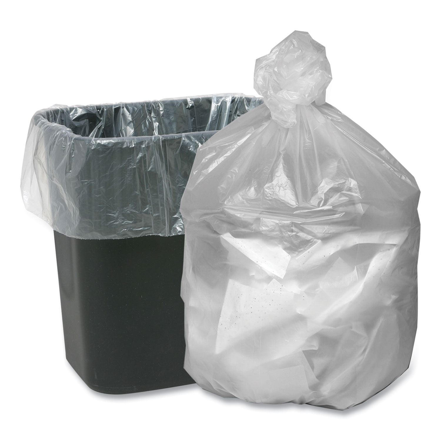 Can Liners, 7 to 10 gal, 7.87 mic, 24 Can Liners, 7 to 10 gal, 7.87 mic, 24