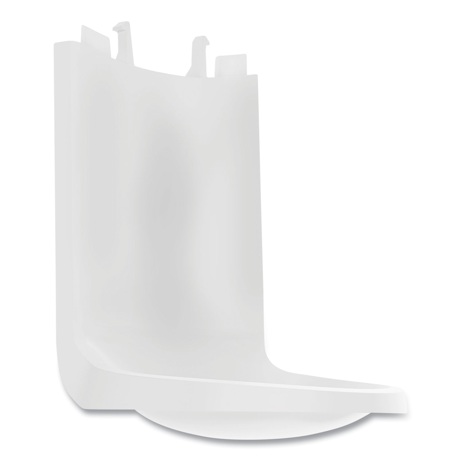 Shield Floor and Wall Protector Attachment for ES and CS Hand Sanitizer Dispensers, 4.68 x 5.98 x 3.86, White Shield Floor and Wall Protector Attachment for ES and CS Hand Sanitizer Dispensers, 4.68 x 5.98 x 3.86, White