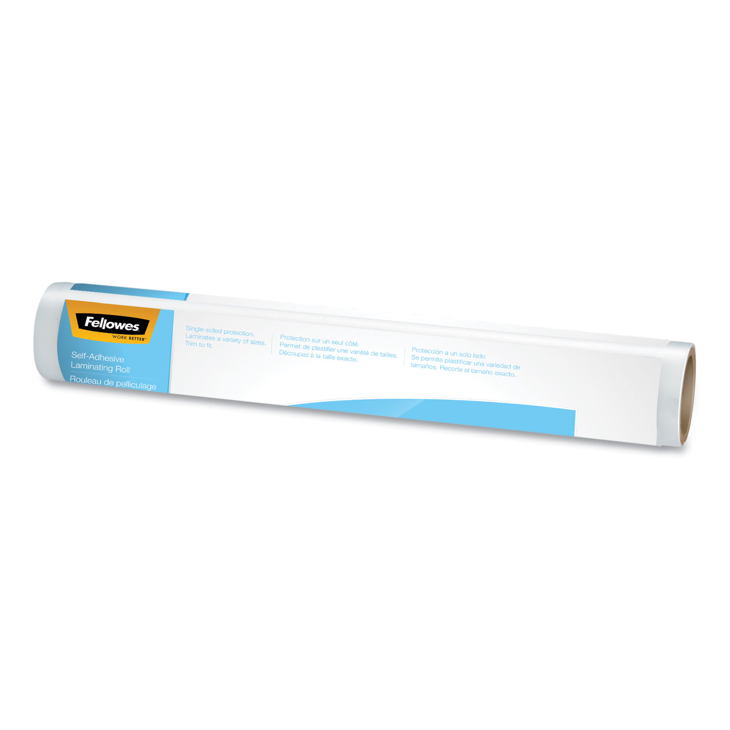 Fellowes Self Adhesive Laminating Sheets 9.25 x 12 3 mil Clear