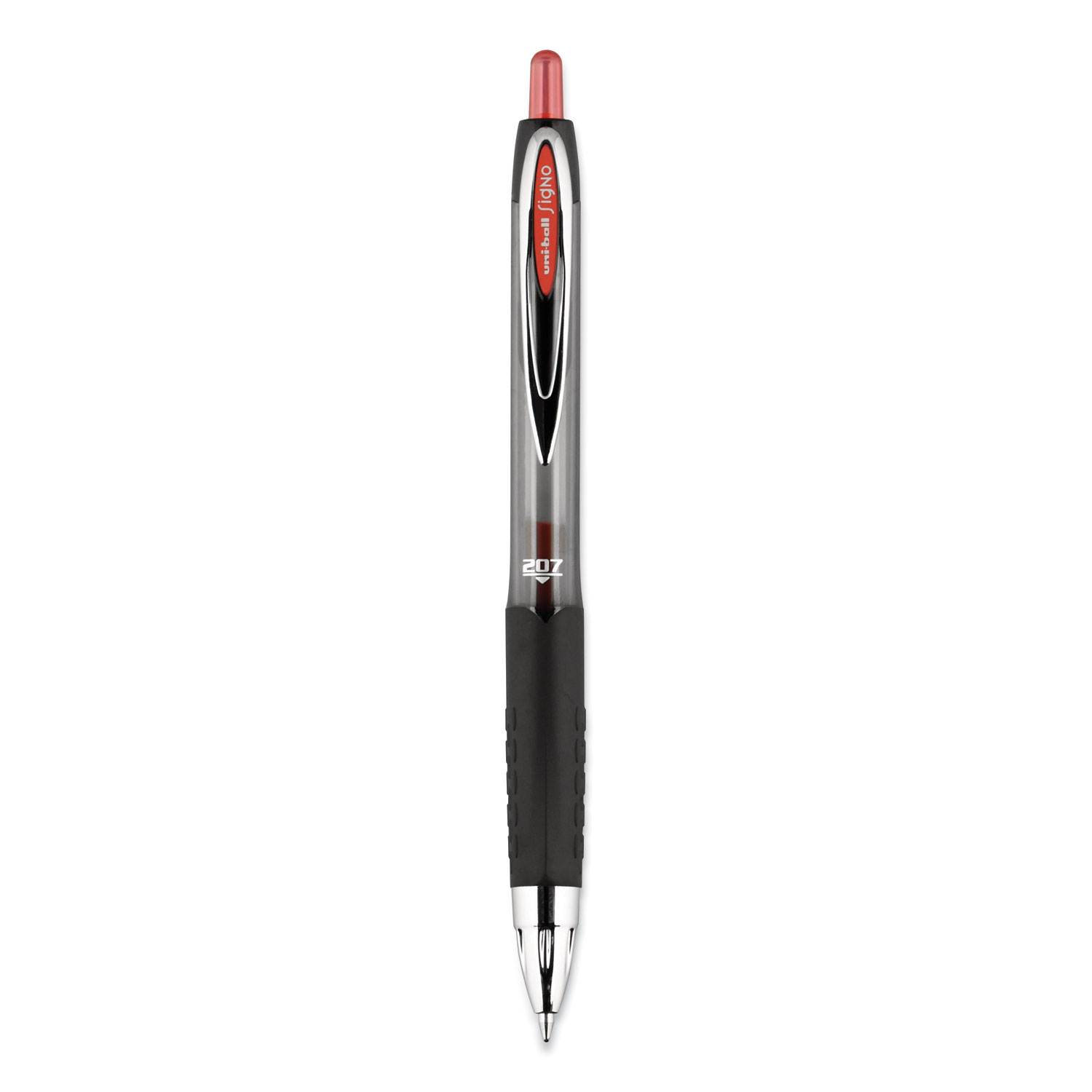 Uni-ball Gel Medium Point Pens, Red Ink - Dozen