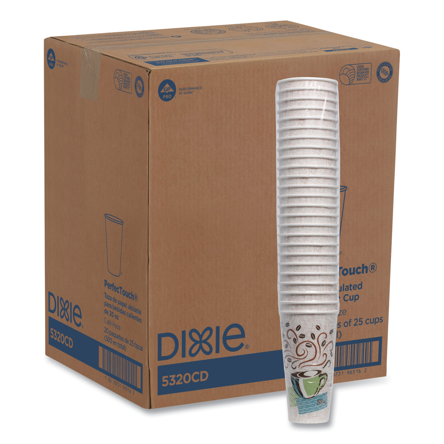 Dixie PerfecTouch Hot Cups