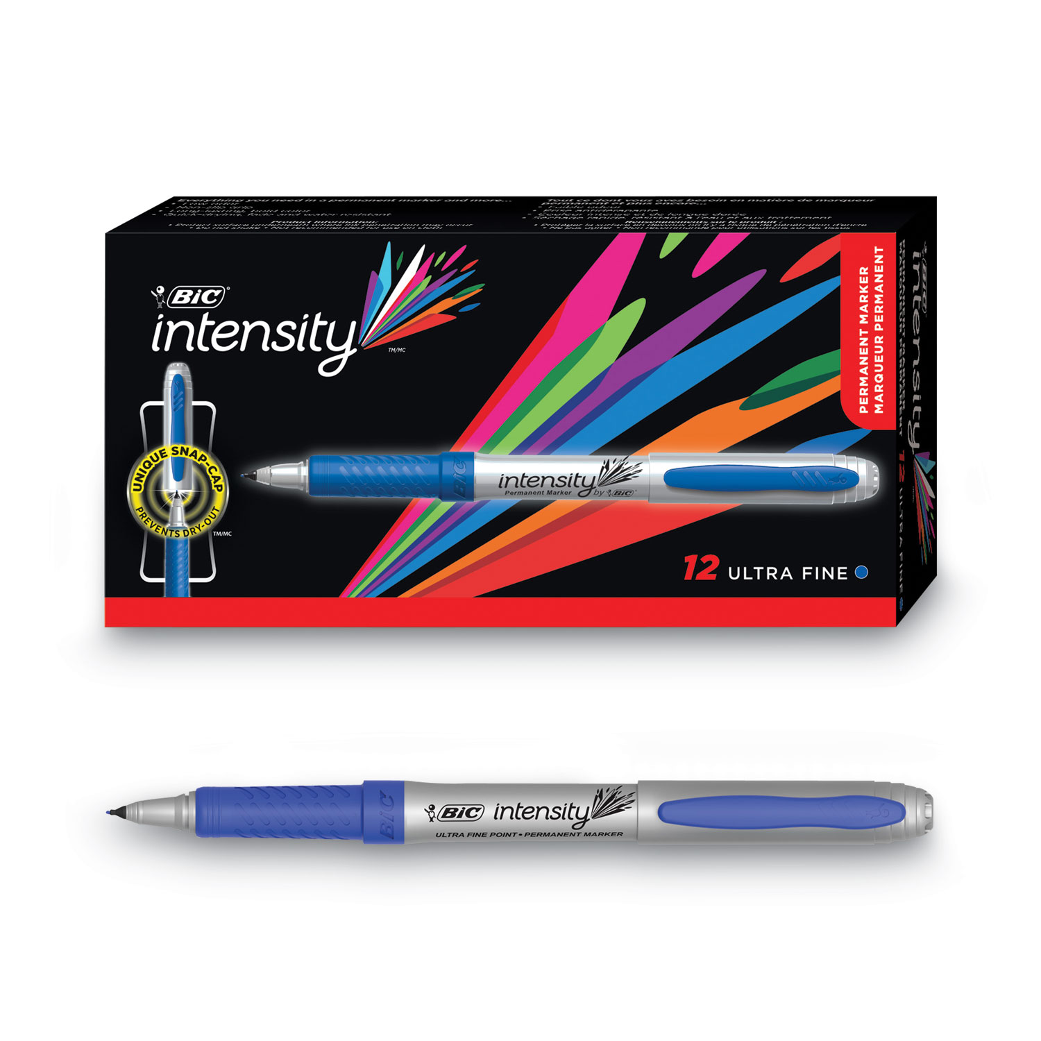 Intensity Ultra Fine Tip Permanent Marker by BIC® BICGPMU11BE