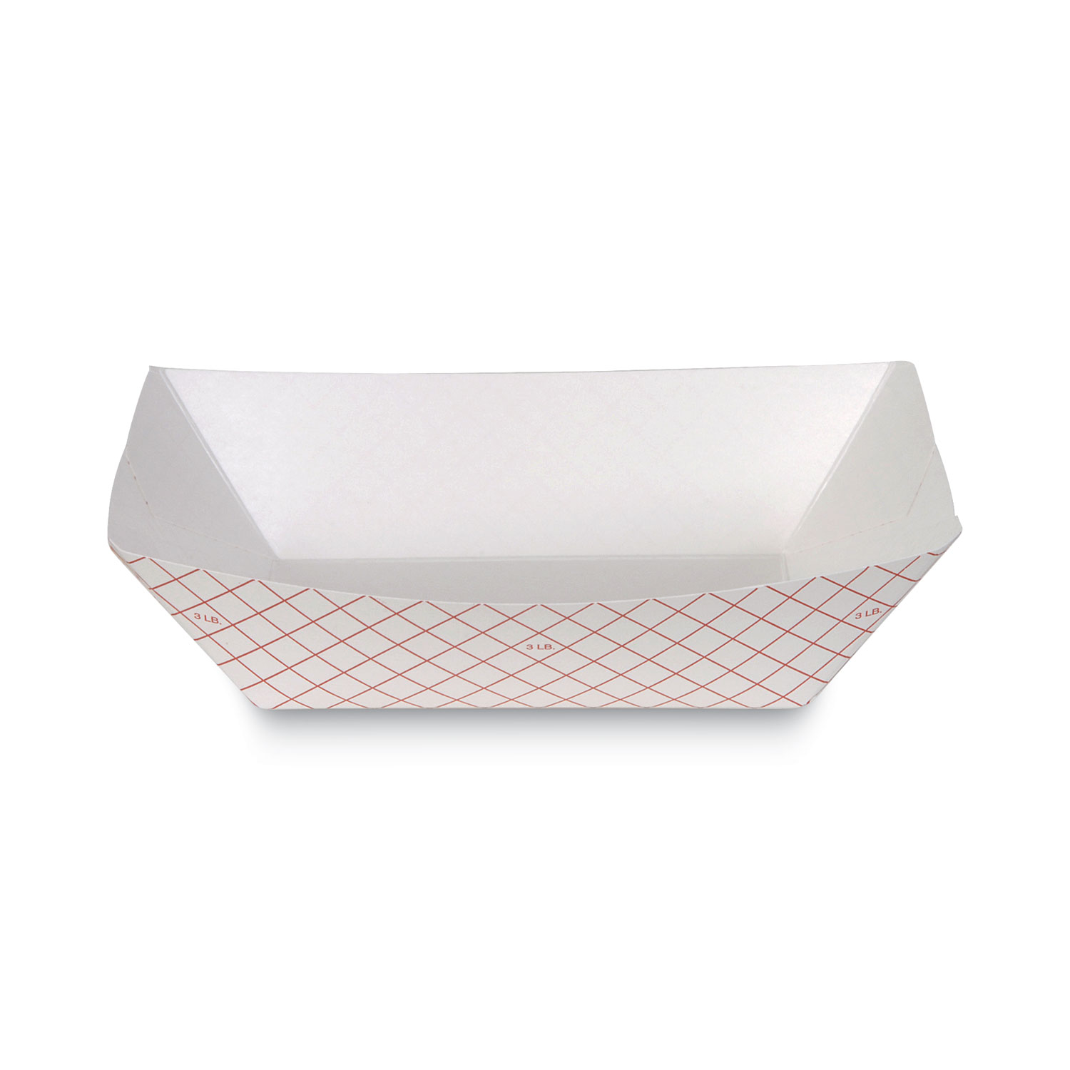 Kant Leek Polycoated Paper Food Tray, 3 lb Capacity, 8.4 x 5.8 x 2.1, Red Plaid, 250/Bag, 2 Bags/Carton Kant Leek Polycoated Paper Food Tray, 3 lb Capacity, 8.4 x 5.8 x 2.1, Red Plaid, 250/Bag, 2 Bags/Carton