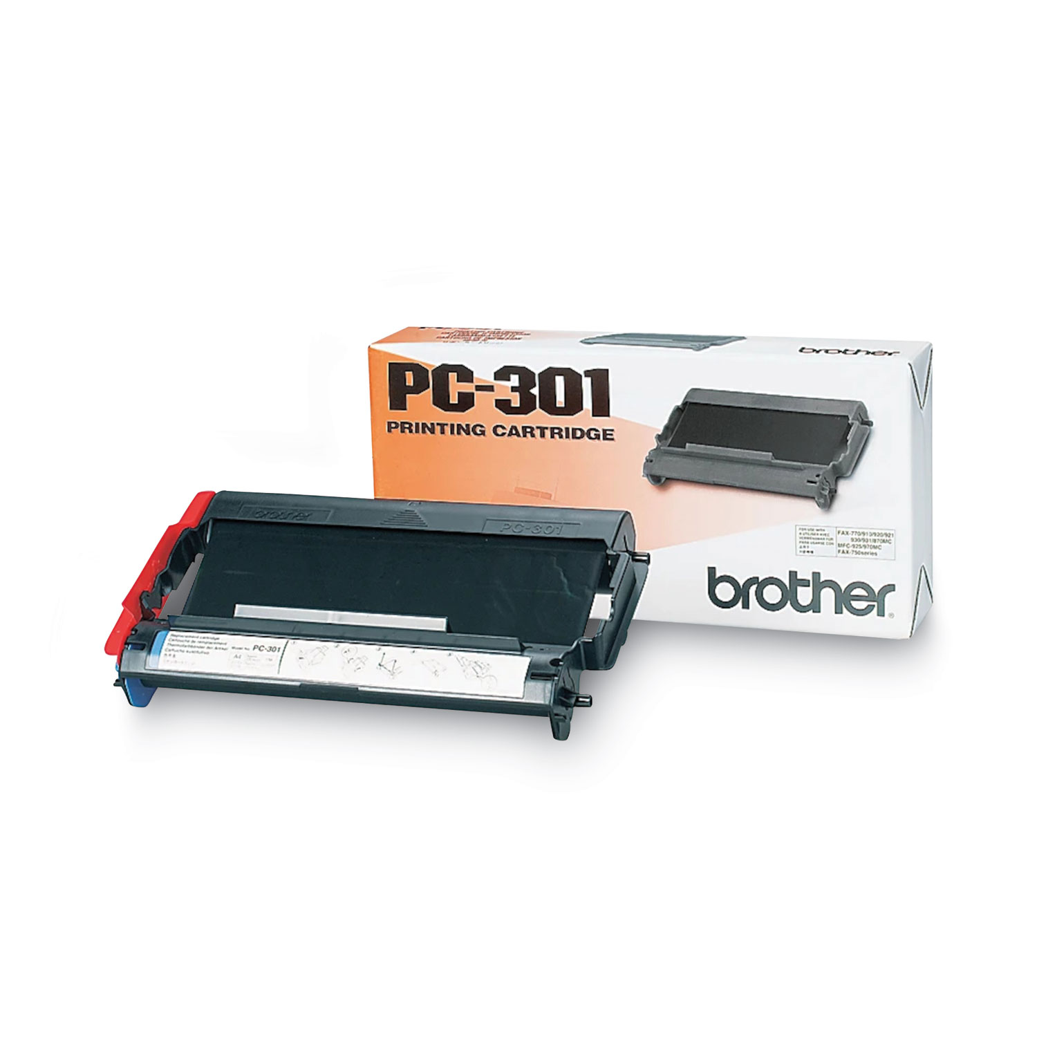 PC-301 Thermal Transfer Print Cartridge, 250 Page-Yield, Black PC-301 Thermal Transfer Print Cartridge, 250 Page-Yield, Black