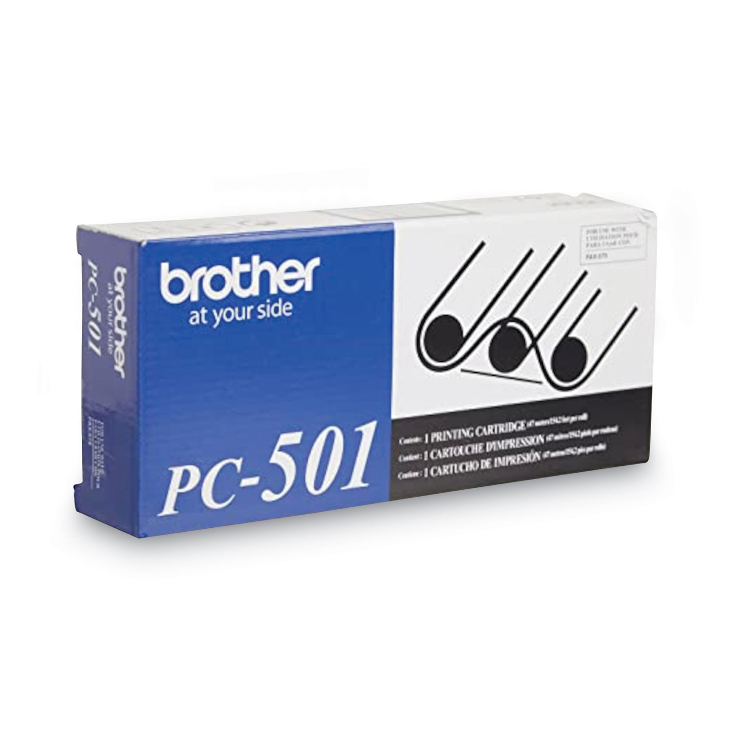 PC-501 Thermal Transfer Print Cartridge, 150 Page-Yield, Black PC-501 Thermal Transfer Print Cartridge, 150 Page-Yield, Black