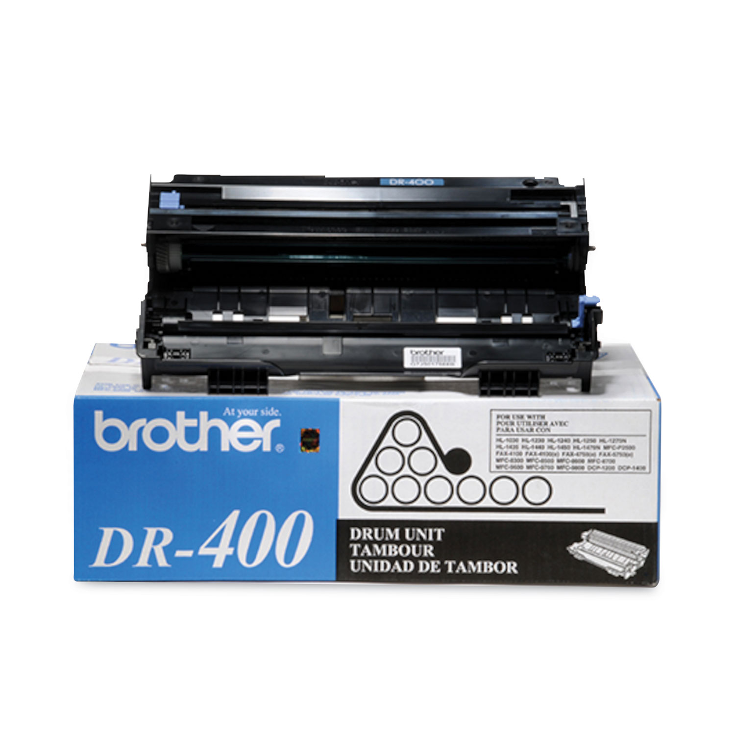DR400 Drum Unit, 20,000 Page-Yield, Black DR400 Drum Unit, 20,000 Page-Yield, Black
