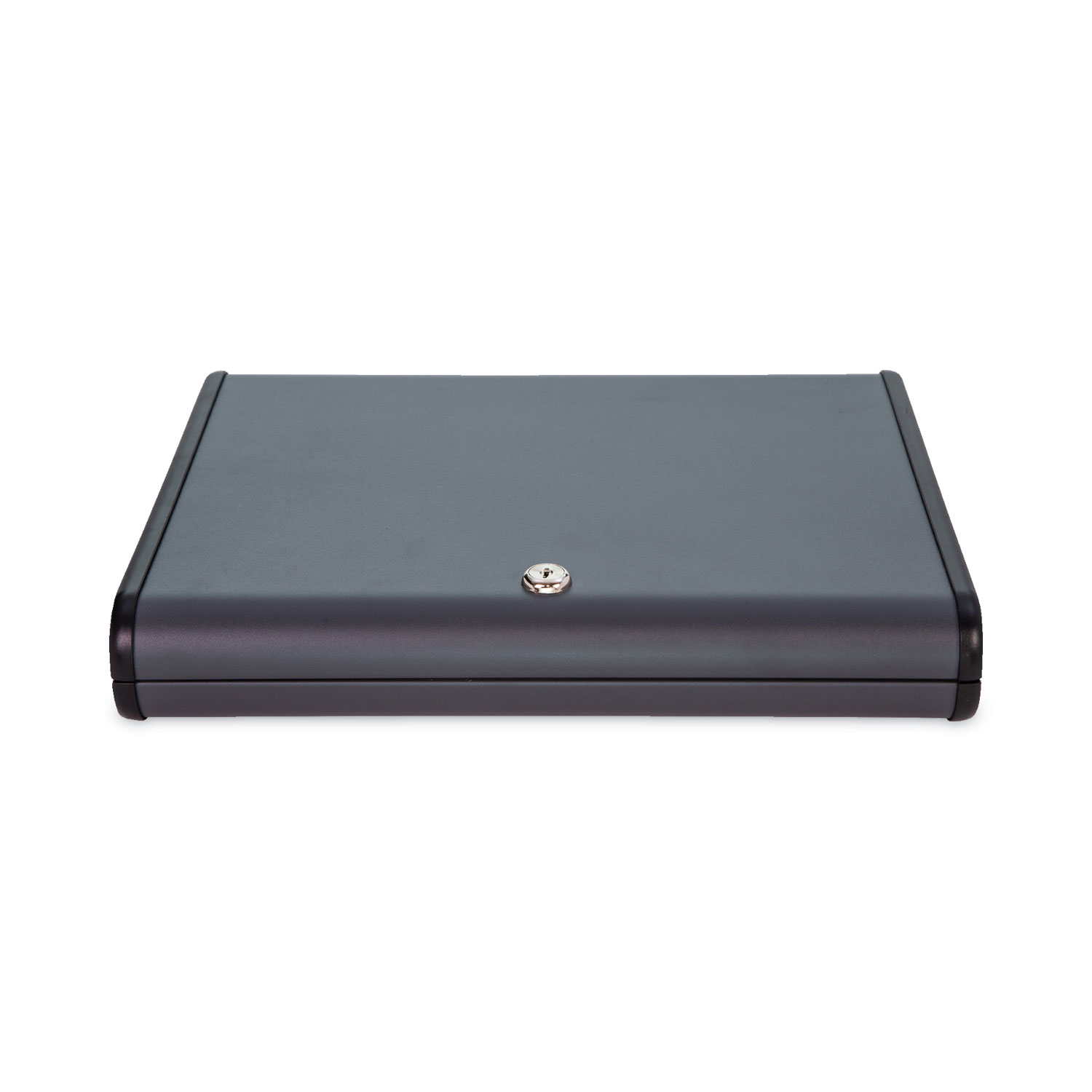 Key Lockable Key Cabinet, 60-Key, Metal, Charcoal Gray, 12 x 2.63 x 14.75 Key Lockable Key Cabinet, 60-Key, Metal, Charcoal Gray, 12 x 2.63 x 14.75