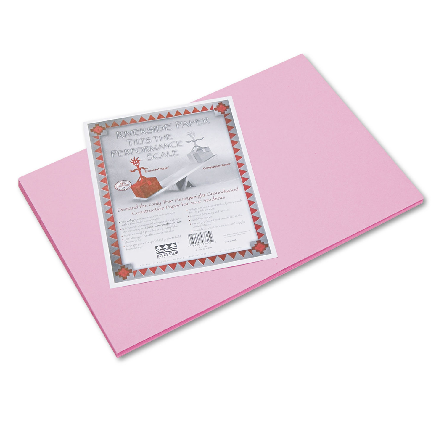 RIVERSIDE CONSTRUCTION PAPER by Pacon® PAC103595