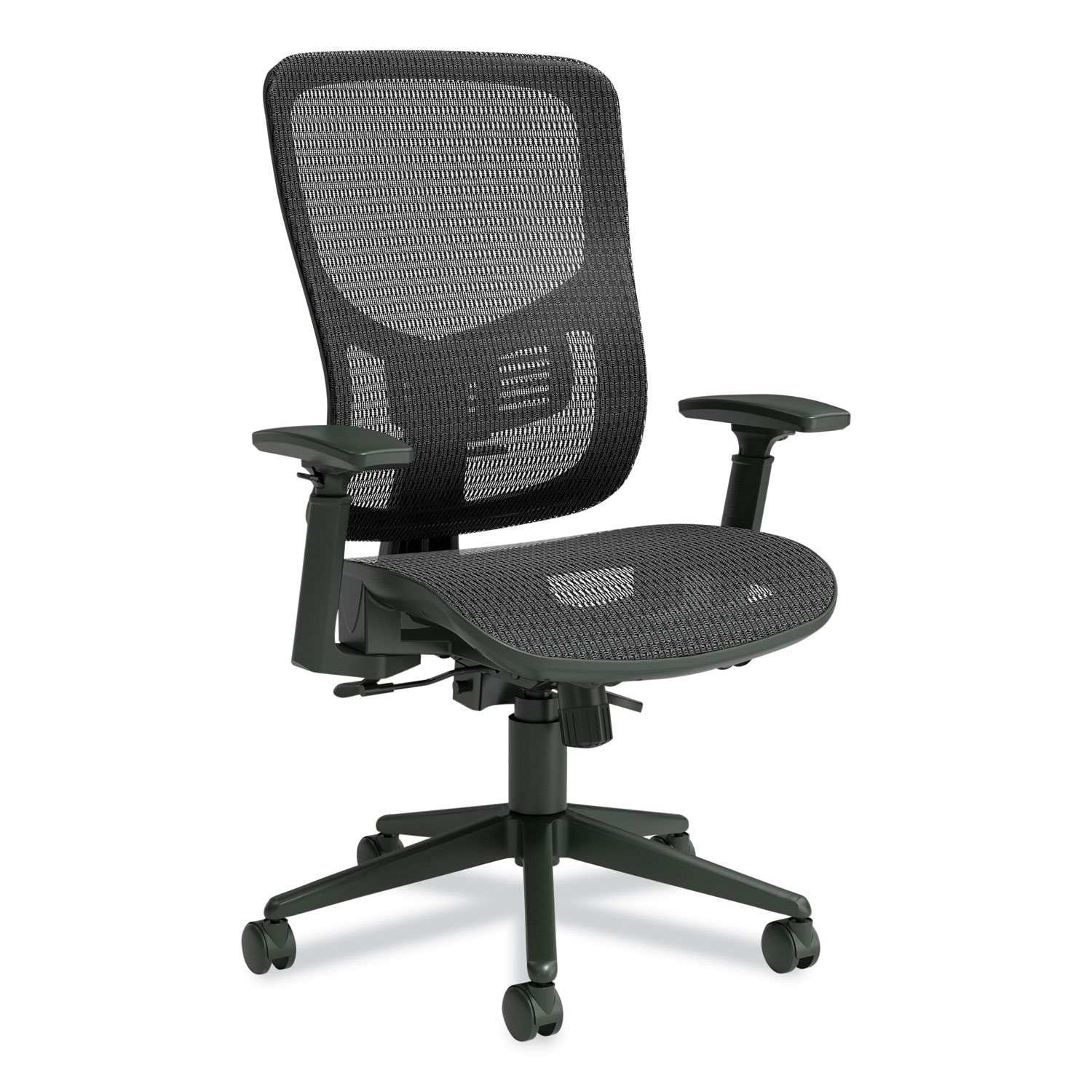 FlexFit Kroy Mesh Task Chair, Supports Up to 275 lbs, 18.9 to 22.76