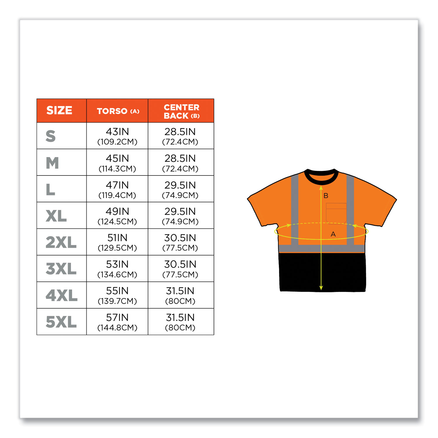GloWear 8289BK Class 2 Hi-Vis T-Shirt with Black Bottom, 4X-Large, Lime, Ships in 1-3 Business Days GloWear 8289BK Class 2 Hi-Vis T-Shirt with Black Bottom, 4X-Large, Lime, Ships in 1-3 Business Days