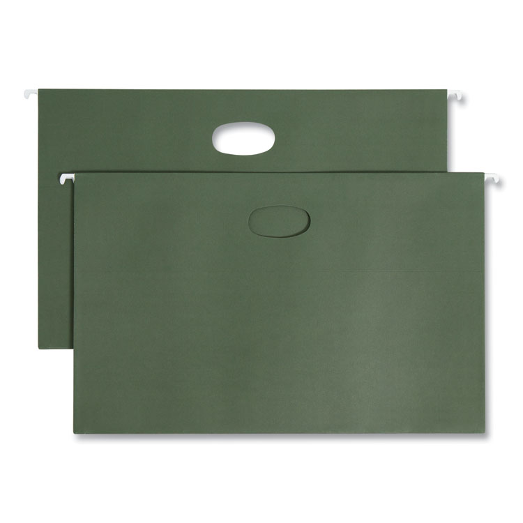 Hanging Pockets with Full-Height Gusset, 1 Section, 1.75 Hanging Pockets with Full-Height Gusset, 1 Section, 1.75