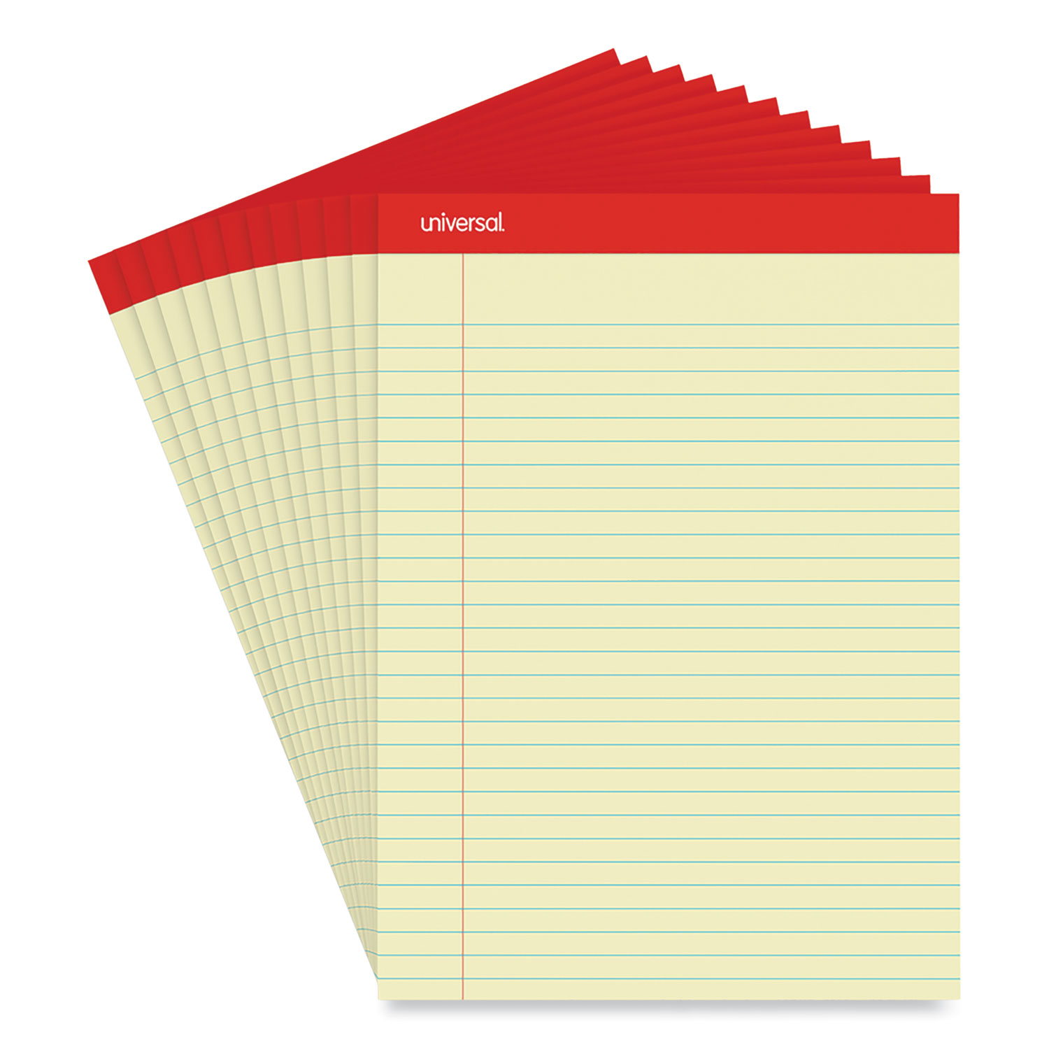 Perforated Ruled Writing Pads by Universal® UNV10630 Perforated Ruled Writing Pads by Universal® UNV10630