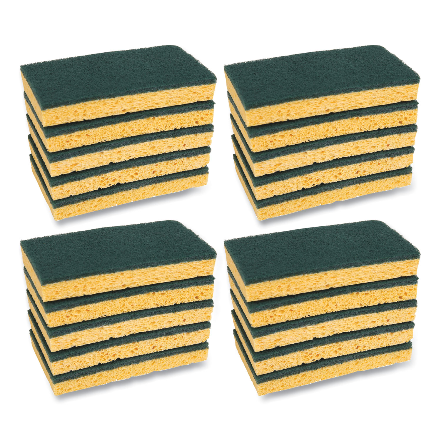 Genuine Joe Light-Duty Sponge Scrubber - 6.1 Genuine Joe Light-Duty Sponge Scrubber - 6.1