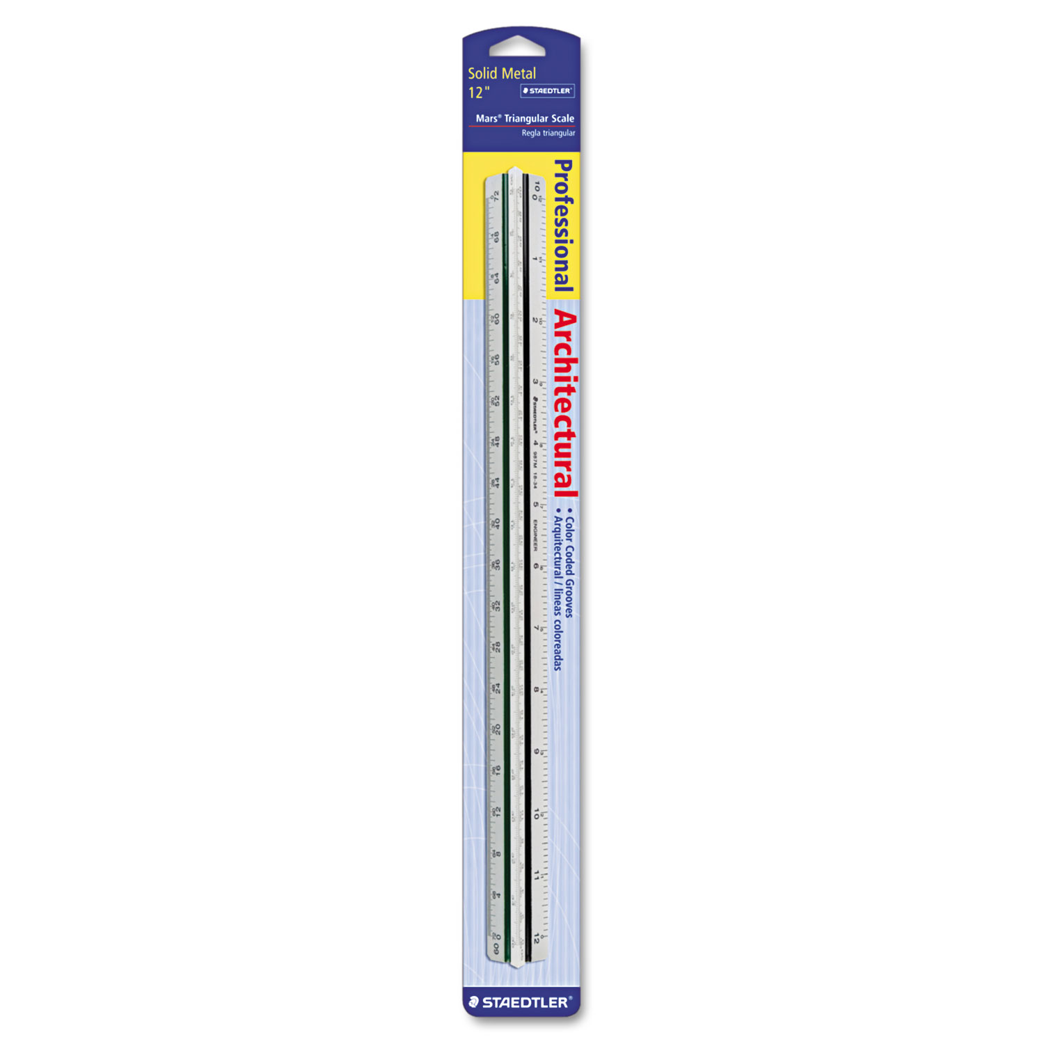 Staedtler Professional Architects 12 Triangular Scale - Office Depot