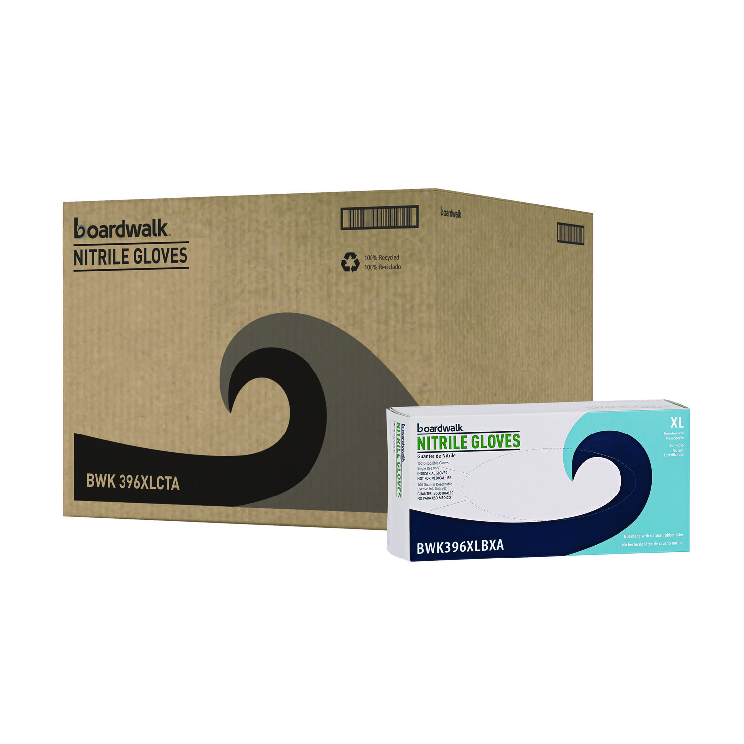 Disposable General-Purpose Powder-Free Nitrile Gloves by Disposable General-Purpose Powder-Free Nitrile Gloves by