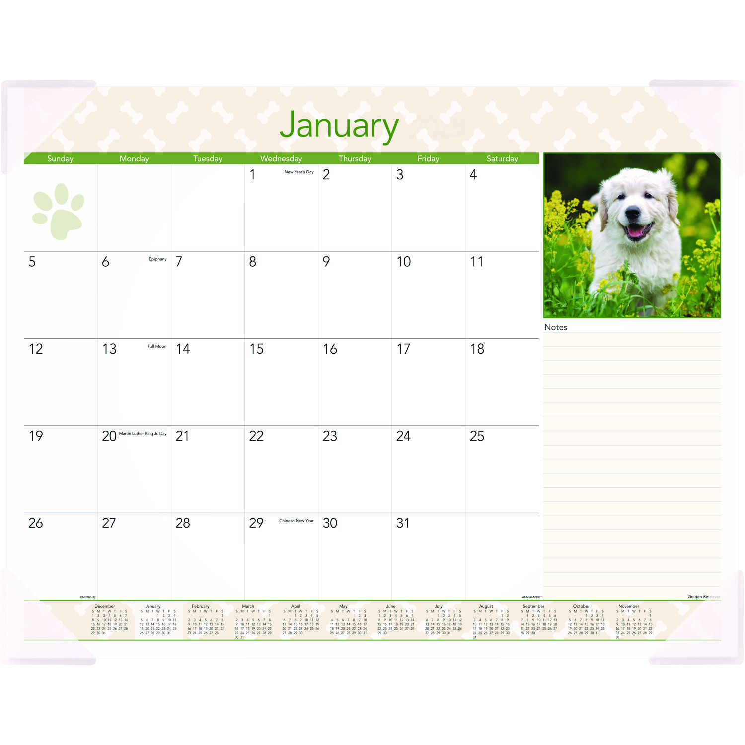 Landscape Panoramic Desk Pad, Landscapes Photography, 22 x 17, White Sheets, Clear Corners, 12-Month (Jan to Dec): 2024 Landscape Panoramic Desk Pad, Landscapes Photography, 22 x 17, White Sheets, Clear Corners, 12-Month (Jan to Dec): 2024