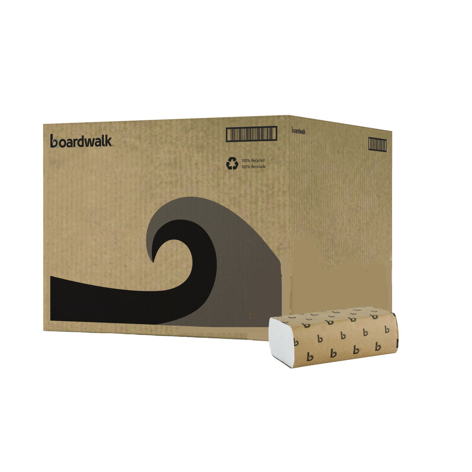 Boardwalk® Multifold Paper Towels, 9x9.45, White (16 Packs