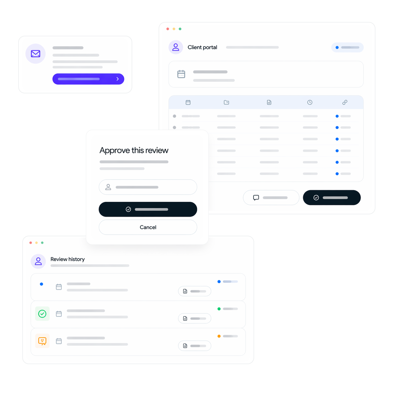Otterflow review approval dashboard preview