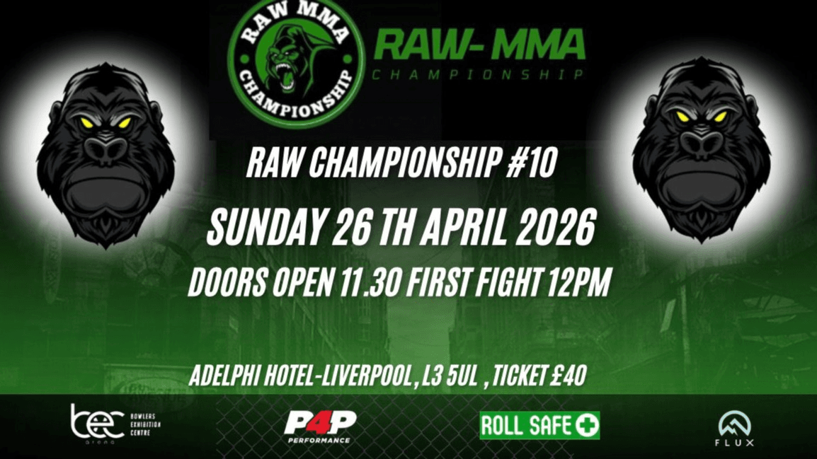 RAW#10 CHAMPIONSHIP - April 26th - Pay-Per-View Live Stream