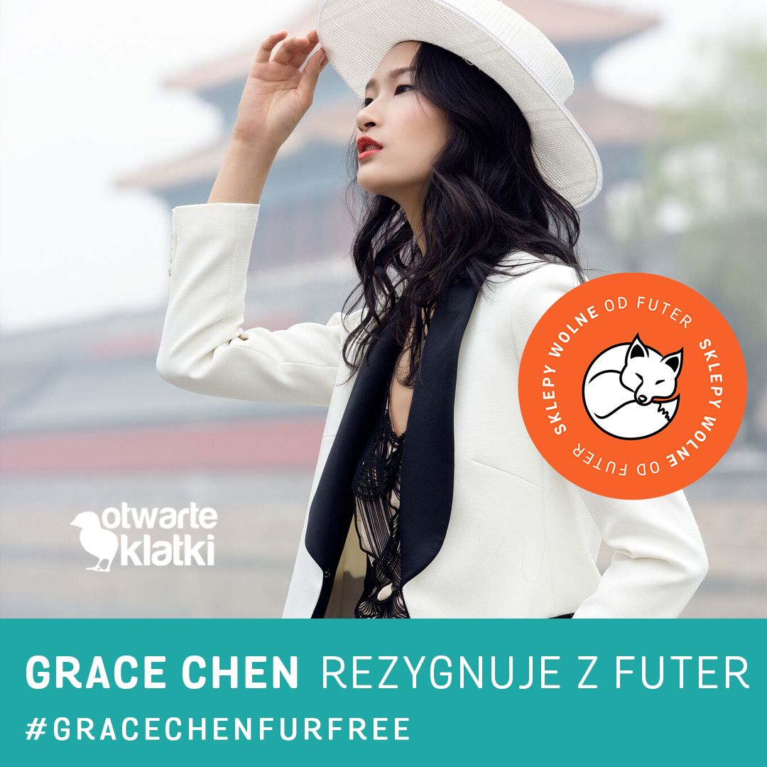 furfree, china fashion designer, grace chen, cruelty free, projektanci mody rezygnują z futer