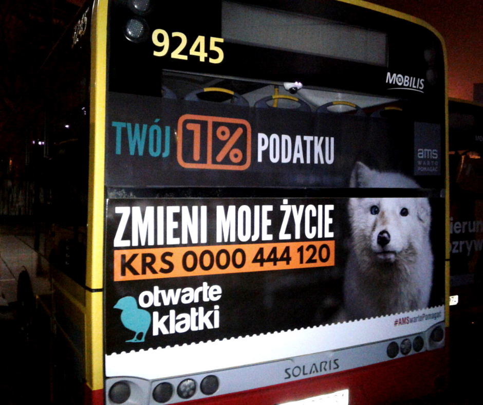 Reklama na autobusie