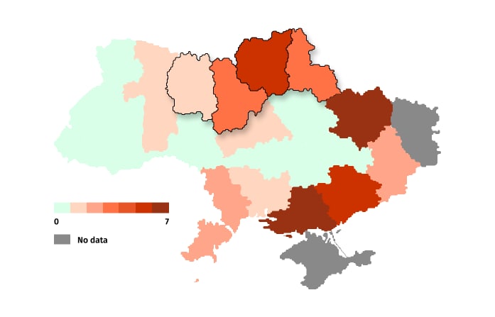 Ферми в північній області України