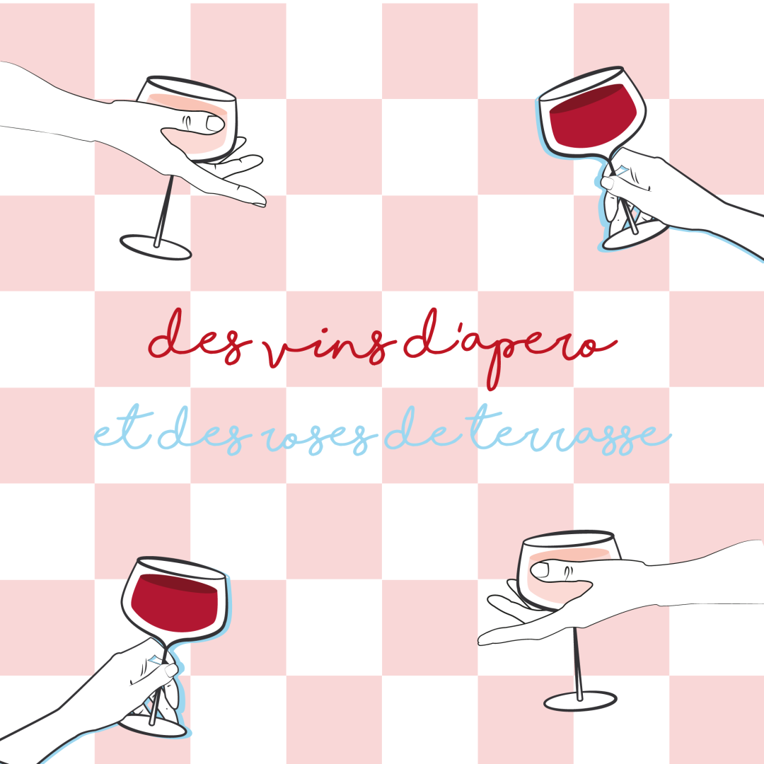 Des vins d'apéro et des rosés de terrasse ! 🍷