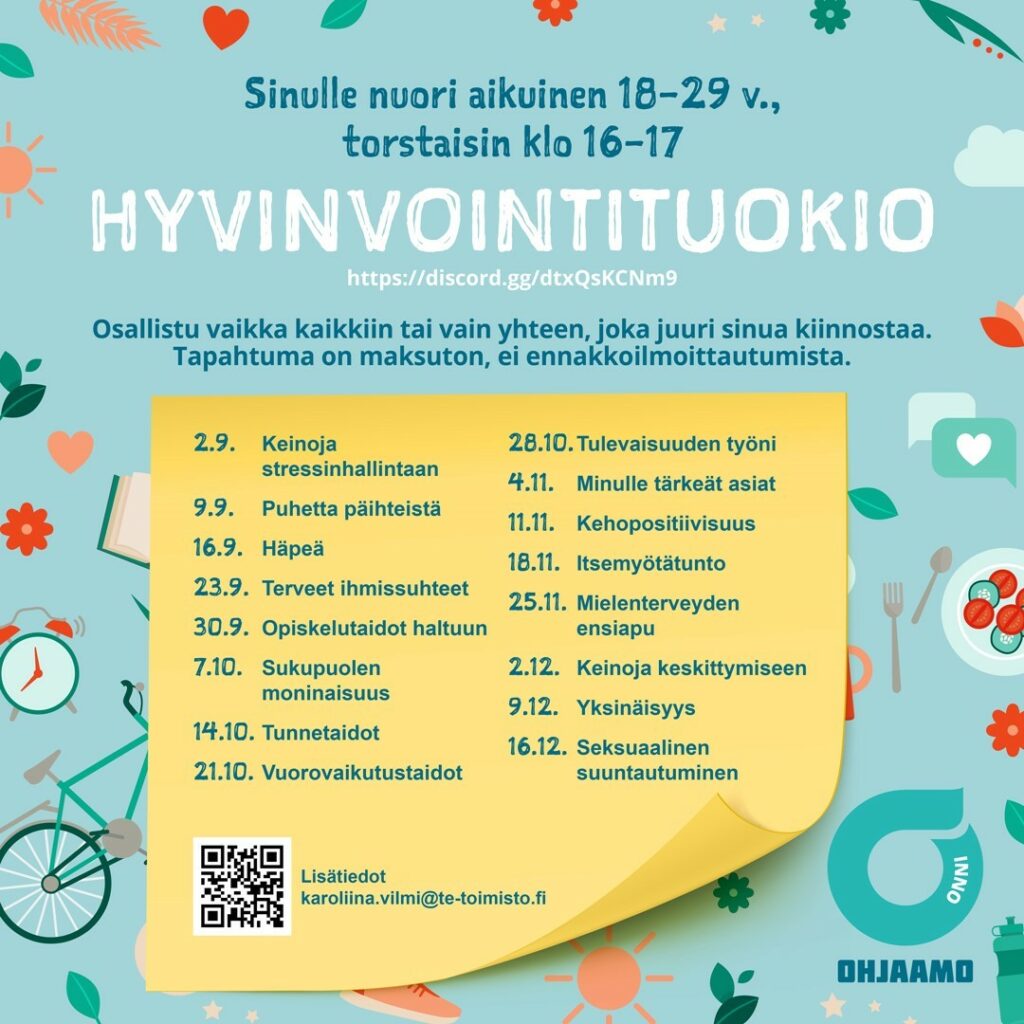 Hyvinvointituokioiden mainos