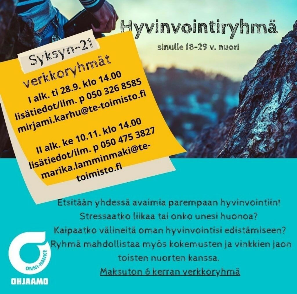 Hyvinvointiryhmän mainos