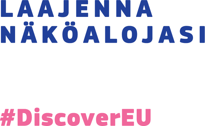 Laajenna näköalojasi #DiscoverEU -logo