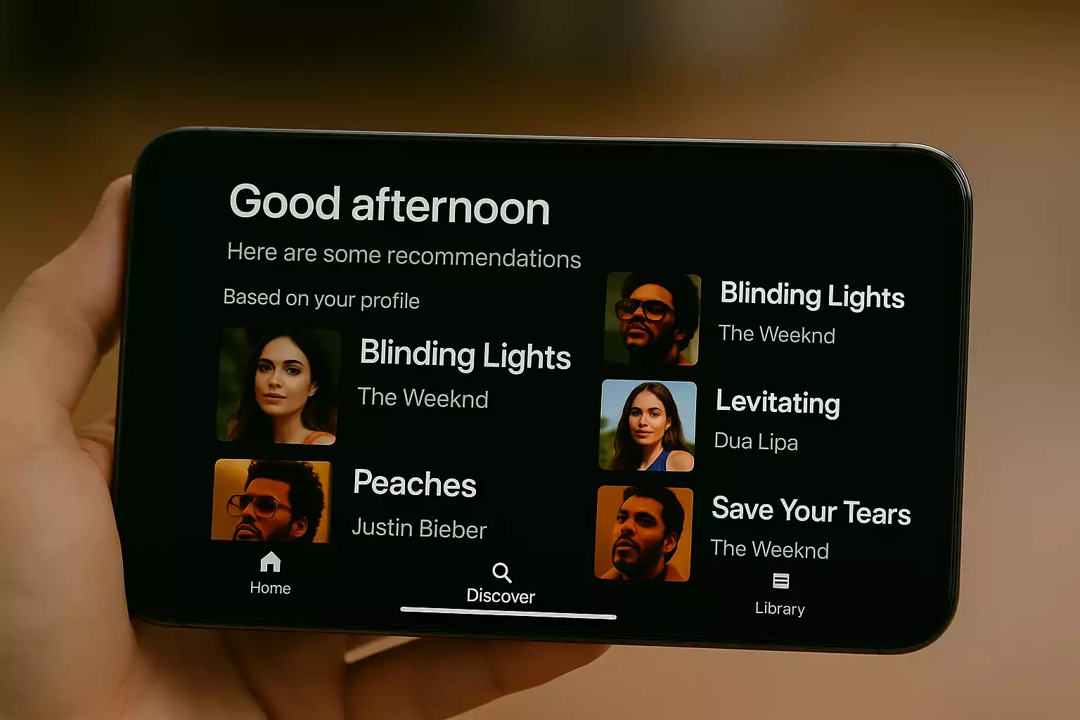 Application Mobile de Recommandation Musicale
