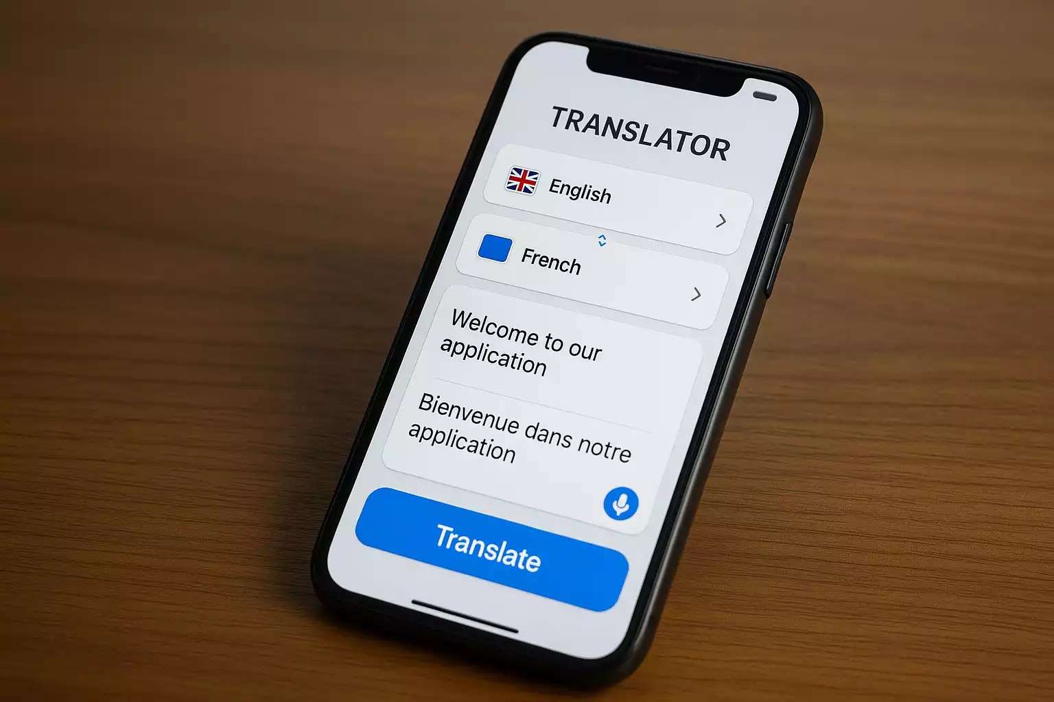 Application de Traduction Automatique Multiplateforme