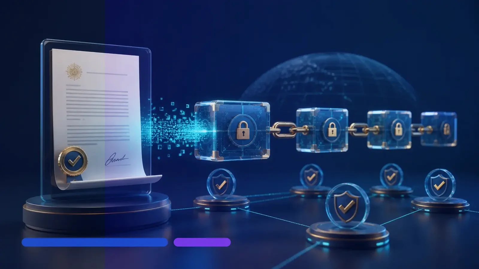 Aperçu de DocChain - Gestion de Contrats Décentralisée sur Blockchain