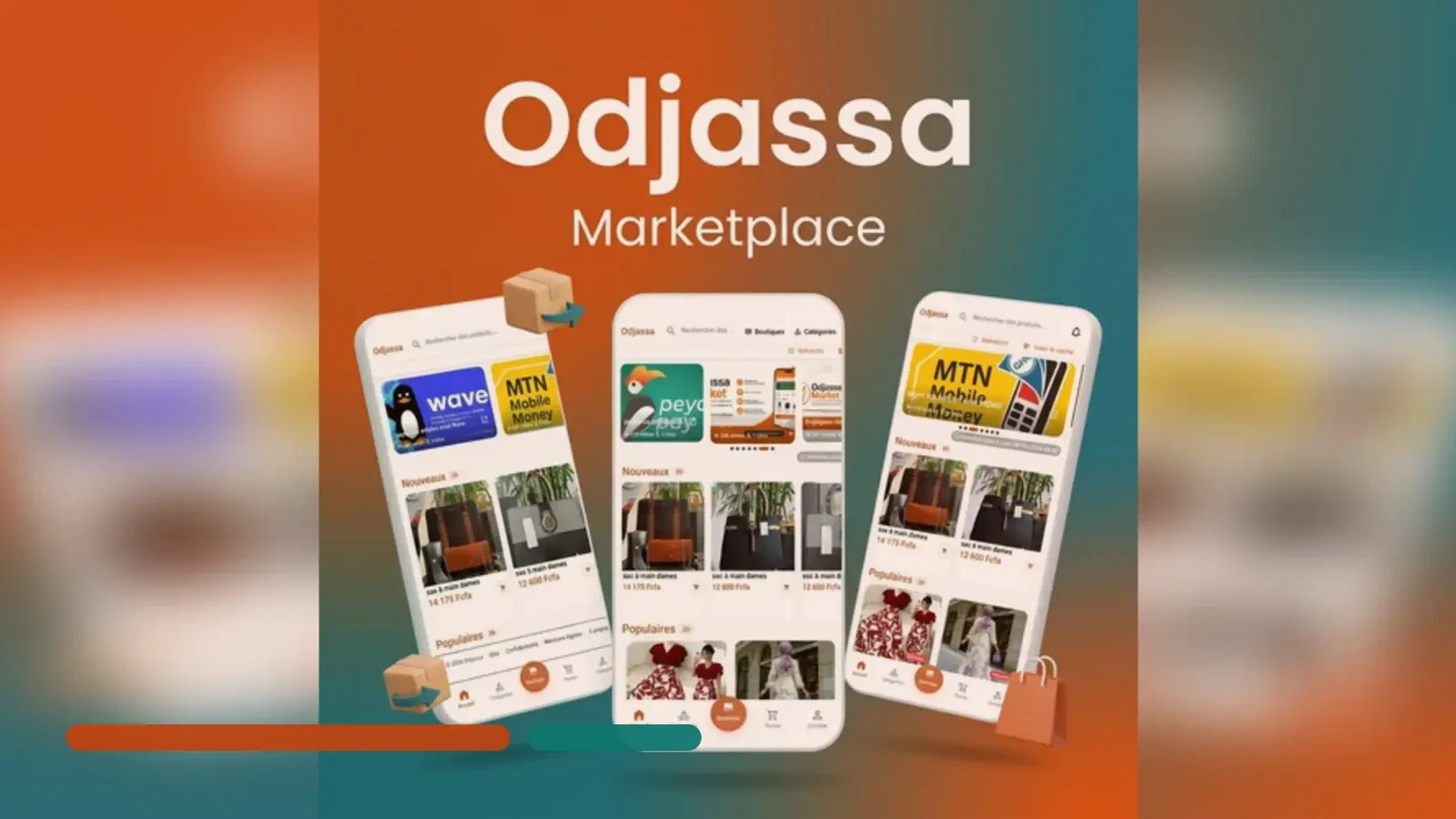 Aperçu de Odjassa - Marketplace Multivendeurs