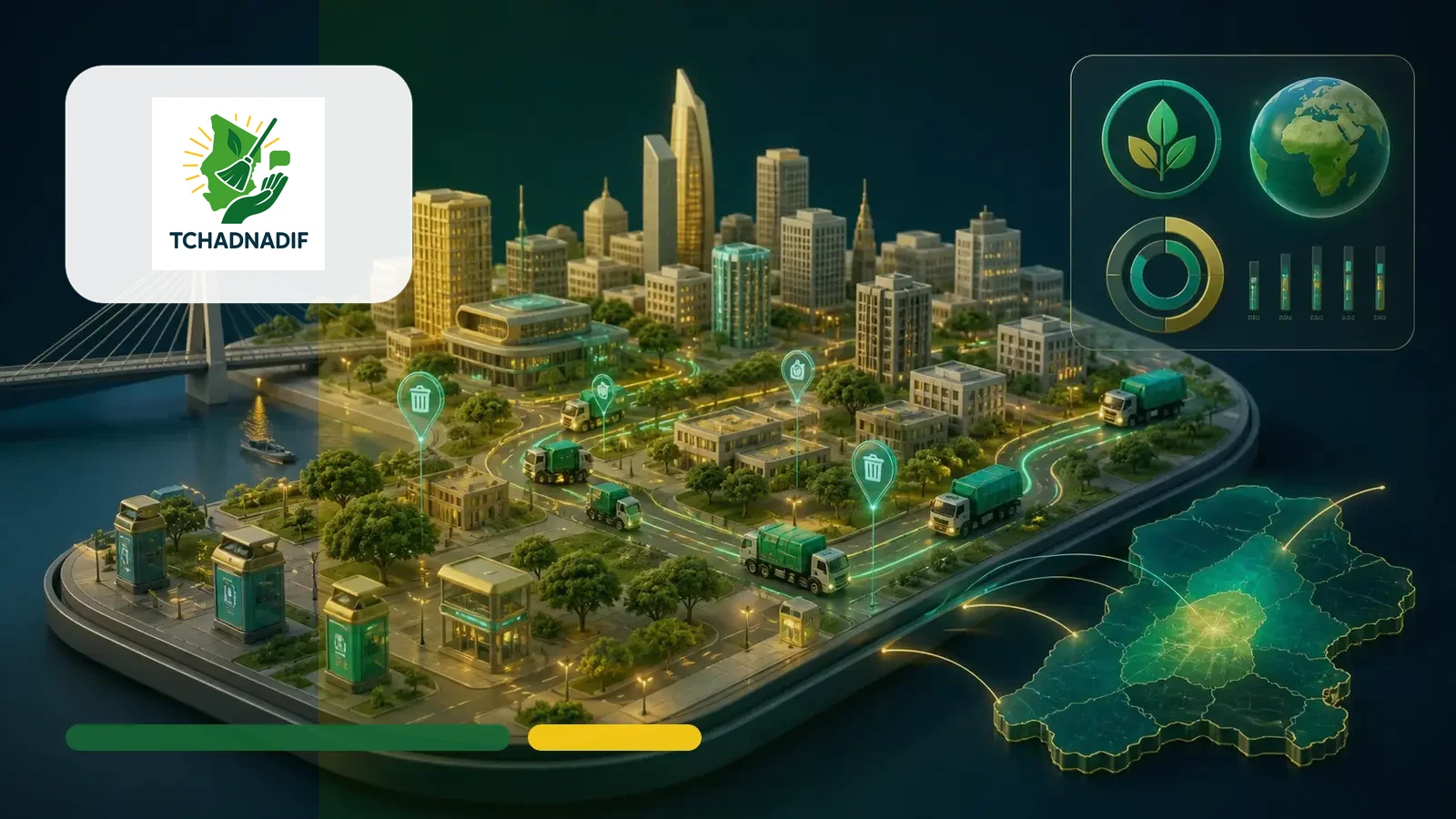 Aperçu de TchadNadif - Plateforme Citoyenne de Propreté