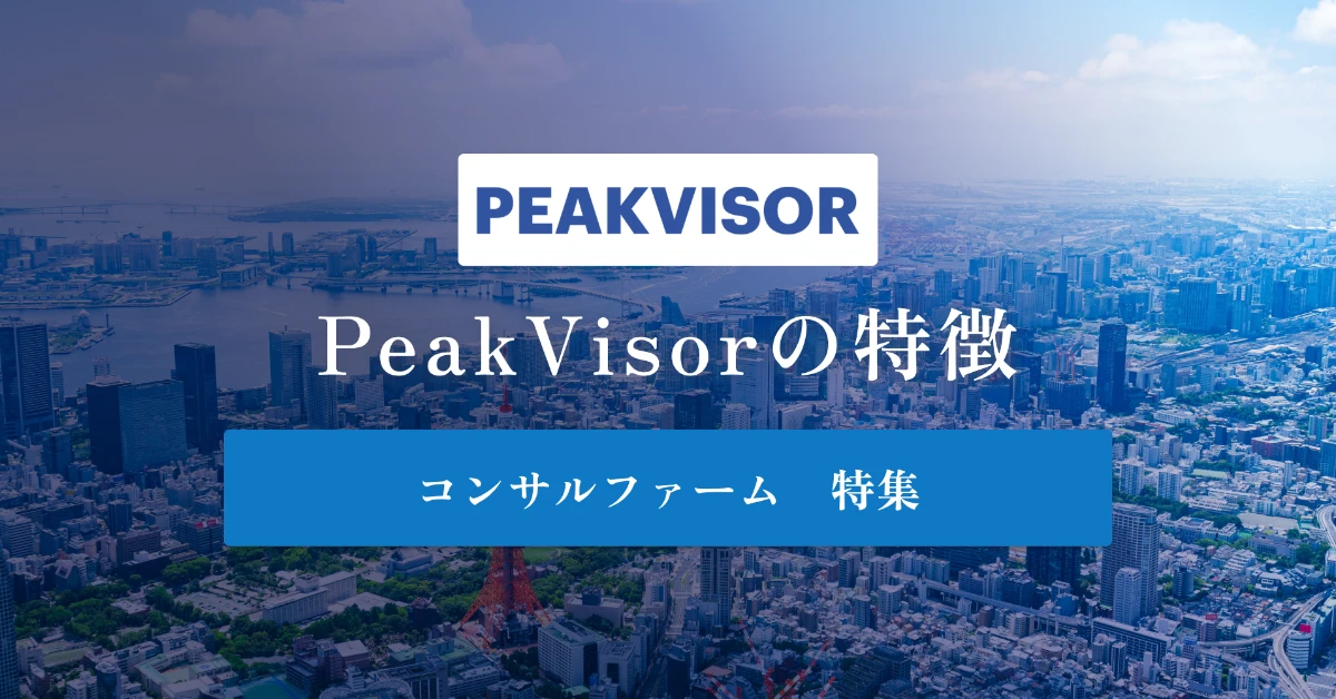 PeakVisorとは特徴や社風、年収を徹底解説