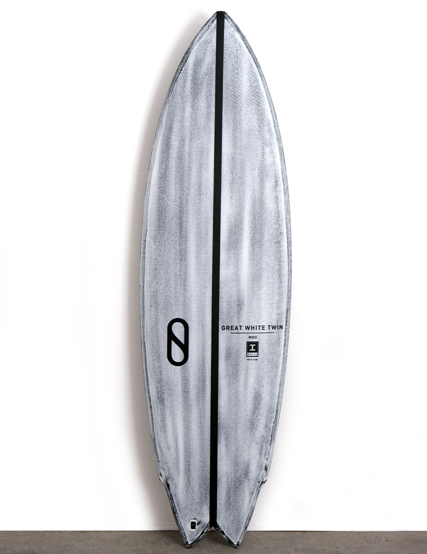 Slater Designs Volcanic Great White surfboard 5ft 9 - Futures Slater Designs Volcanic Great White surfboard 5ft 9 - Futures