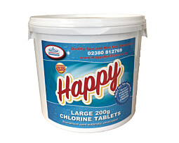 Happy Hot Tubs Large Chlorine Tablets (200g)