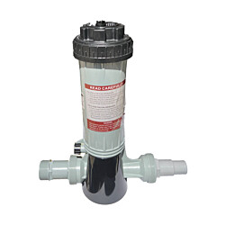 inline chlorine feeder for swimming pools