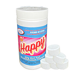 Happy Hot Tubs Multifunctional 20g Chlorine Tablets 1kg