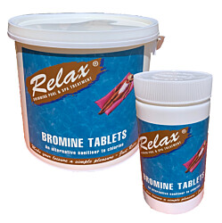 Relax Small Bromine Tablets 20g