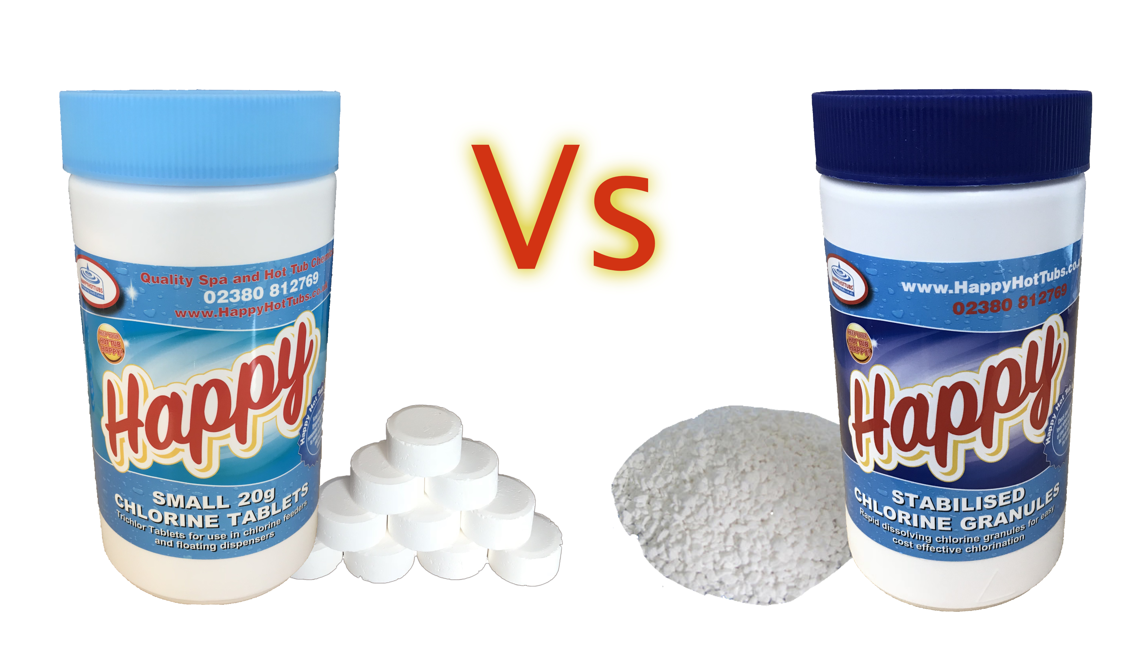 Chlorine Granules Vs Chlorine Tablets